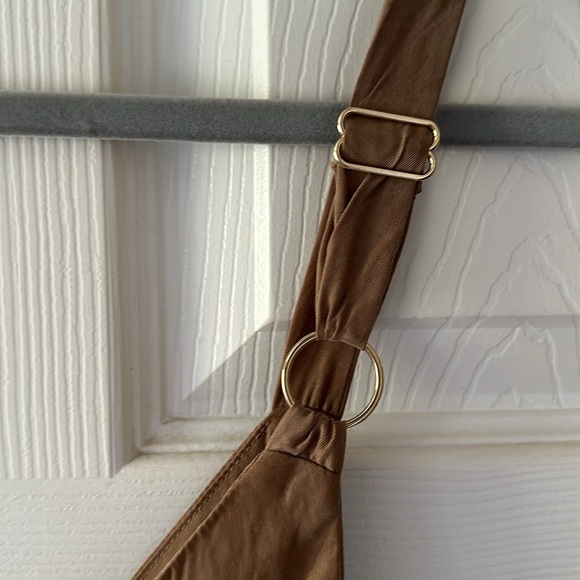 Lucy Paris Taupe Slip Dress Midi S - Picture 6 of 10